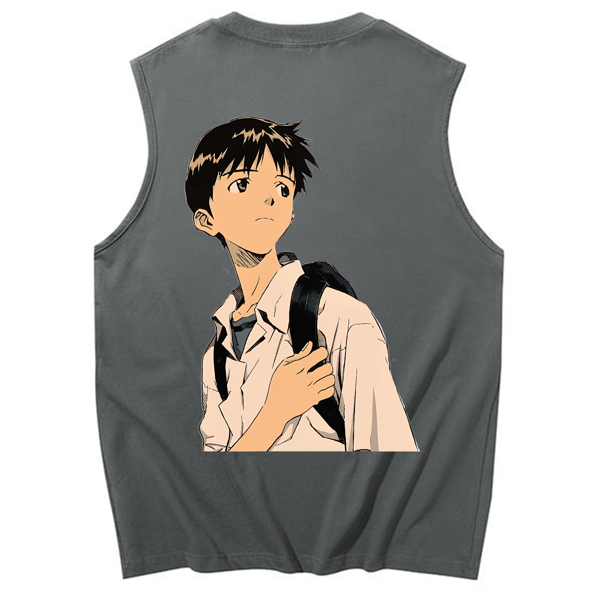 （画像用） EVA 新世紀エヴァンゲリオン コットン100％タンクトップ（背面プリント）